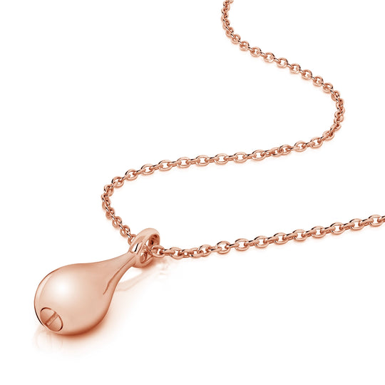 Droplet Urn Pendant - Rose Gold
