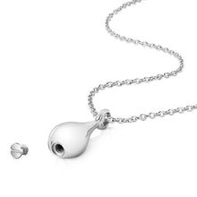 Load image into Gallery viewer, Droplet Urn Pendant - Silver