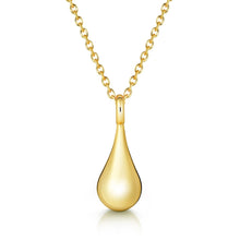 Load image into Gallery viewer, Waterdroplet Urn Pendant Gold