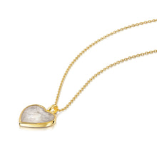 Load image into Gallery viewer, Heart Ashes Resin Necklace - Gold