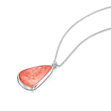 Load image into Gallery viewer, Pebble Ashes Necklace - Silver