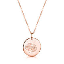 Load image into Gallery viewer, Birth Flower Personalised Necklace – Rose Gold