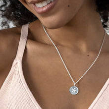 Load image into Gallery viewer, Zodiac Icon Necklace – Silver