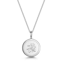 Load image into Gallery viewer, Zodiac Icon Necklace – Silver
