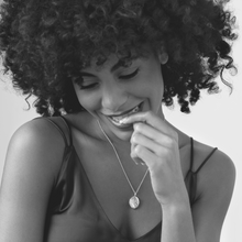 Load image into Gallery viewer, Little Oval Scroll Locket – Rose Gold