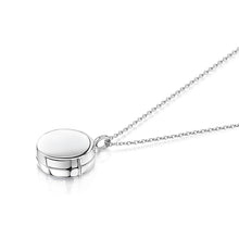 Load image into Gallery viewer, Little Drum Locket - Silver