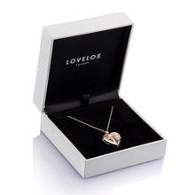 Load image into Gallery viewer, Full Scroll Heart Engraved Locket – Rose Gold