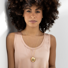 Load image into Gallery viewer, Large Tree of Life Personalised Locket – Gold
