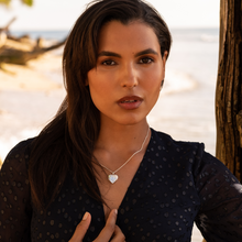 Load image into Gallery viewer, Scroll Heart Silver Locket