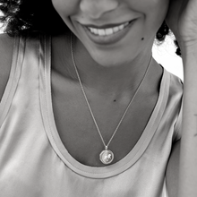 Load image into Gallery viewer, Zodiac Round Locket – Silver