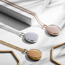 Load image into Gallery viewer, Oval Locket - Rose Gold