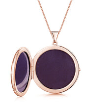 Load image into Gallery viewer, Large Tree of Life Personalised Locket – Rose Gold