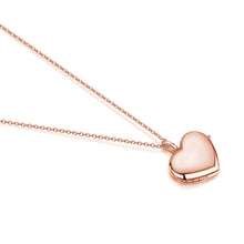 Load image into Gallery viewer, Little Rose Gold Heart Locket
