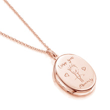 Load image into Gallery viewer, Mummy Personalised Locket - Rose Gold