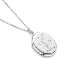 Load image into Gallery viewer, Mummy Personalised Locket - Silver