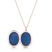 Load image into Gallery viewer, Oval Locket - Rose Gold