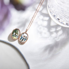 Load image into Gallery viewer, Large Oval Locket – Rose
