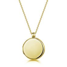 Load image into Gallery viewer, Round Personalised Locket – Gold