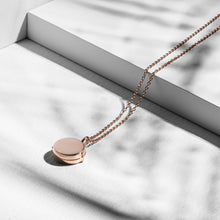 Load image into Gallery viewer, Little Drum Locket - Rose Gold