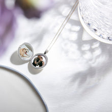 Load image into Gallery viewer, Little Drum Locket - Silver