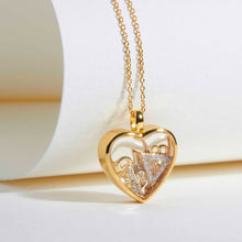 Load image into Gallery viewer, Floating Heart Memory Locket - Gold
