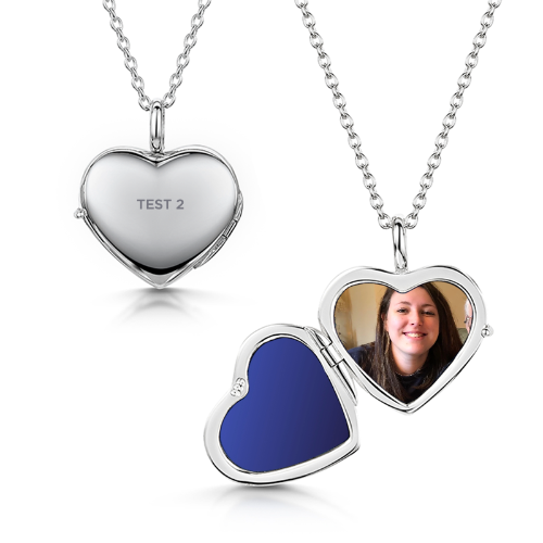 Little Silver Heart Locket