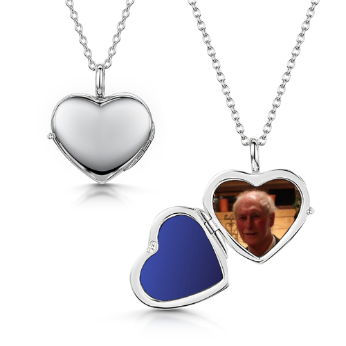 Little Silver Heart Locket