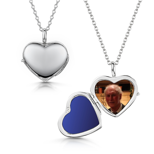 Little Silver Heart Locket