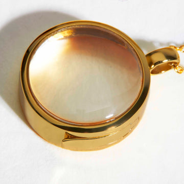 Floating Round Memory Locket Gold – LOVELOX1