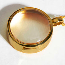 Load image into Gallery viewer, Floating Round Memory Locket - Gold
