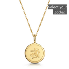 Load image into Gallery viewer, Zodiac Icon Necklace – Gold
