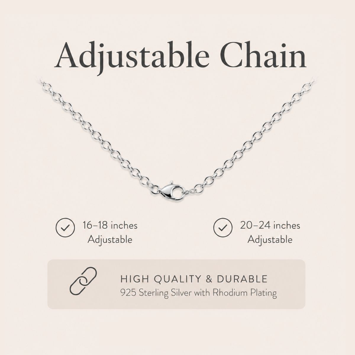 Adjustable Trace Chain