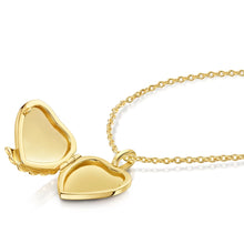 Load image into Gallery viewer, Angel Wing Heart Locket
