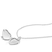 Load image into Gallery viewer, Angel Wing Heart Locket
