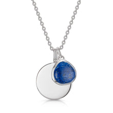 Load image into Gallery viewer, Birthstone Coin Necklace – Silver
