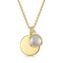 Load image into Gallery viewer, Birthstone Coin Necklace – Gold
