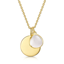 Load image into Gallery viewer, Birthstone Coin Necklace – Gold

