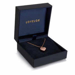 Heart Urn Ashes Necklace – Rose Gold