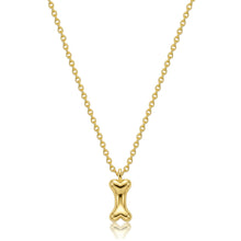Load image into Gallery viewer, Dog Bone Urn Necklace - Gold
