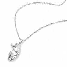 Load image into Gallery viewer, Dog Silhouette Urn Necklace - Silver

