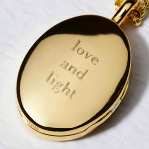 Custom Design Locket - Gold