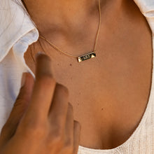 Load image into Gallery viewer, Name Bar Personalised Necklace - Gold
