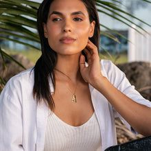 Load image into Gallery viewer, Twin Tag Personalised Necklace - Gold
