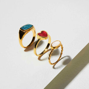 Group resin ring