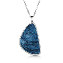 Load image into Gallery viewer, Pebble Ashes Necklace - Silver
