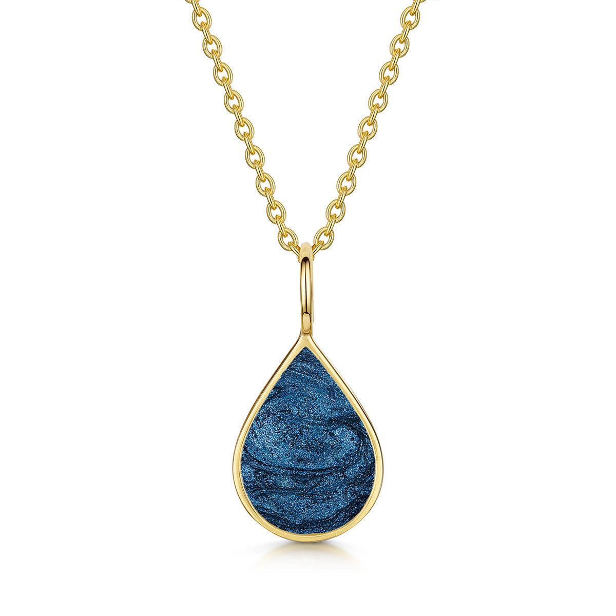 Teardrop Ashes Resin Pendant