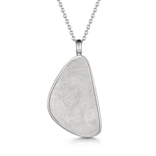 Load image into Gallery viewer, Pebble Ashes Necklace - Silver
