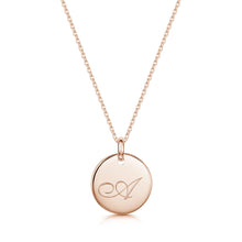 Load image into Gallery viewer, Initial Necklace - Rose Gold
