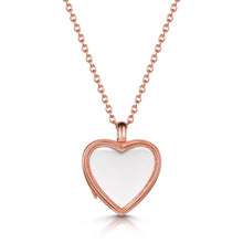 Load image into Gallery viewer, Floating Heart Memory Locket - Rose Gold
