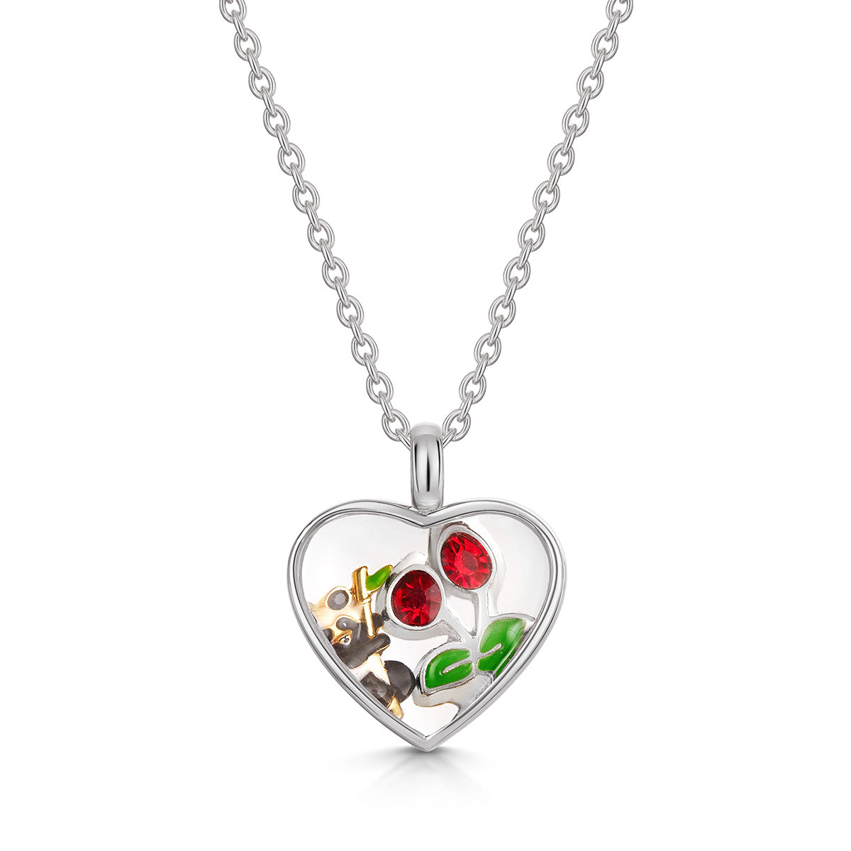 Floating Heart Memory Locket